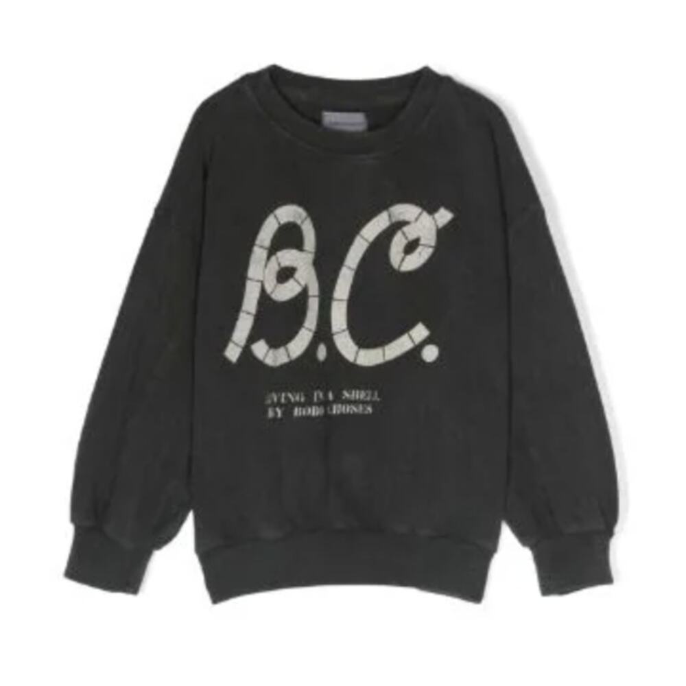 NWT BOBO CHOSES Sail Rope Print Sweatshirt Gray 12/13
